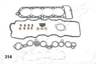 Комплект прокладок, головка цилиндра JAPANPARTS KG-314