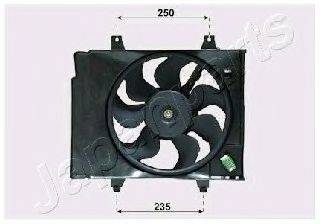 Вентилятор, охлаждение двигателя JAPANPARTS VNT332001