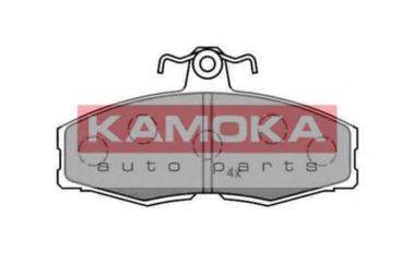 Комплект тормозных колодок, дисковый тормоз KAMOKA 1011220