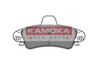 Комплект тормозных колодок, дисковый тормоз KAMOKA 23411