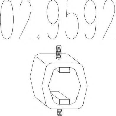 Буфер, глушитель MTS 02.9592