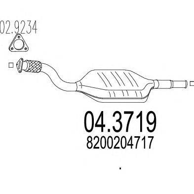 Катализатор TIMAX 321622