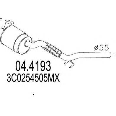 Катализатор MTS 04.4193