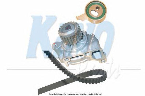 Водяной насос + комплект ручейковых ремней KAVO PARTS DKW8502