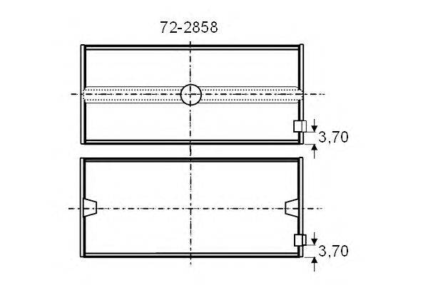 Подшипник GLYCO 722858