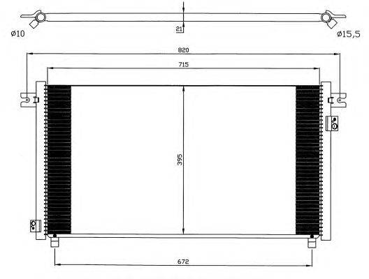 Конденсатор, кондиционер NRF 35574