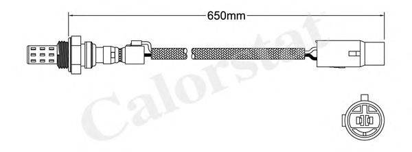 Лямбда-зонд CALORSTAT by Vernet LS120009
