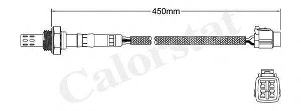 Лямбда-зонд CALORSTAT by Vernet LS130010