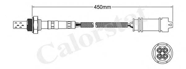 Лямбда-зонд CALORSTAT by Vernet LS140637