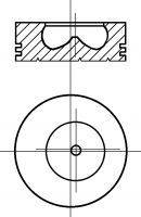 Поршень NÜRAL 87-103900-00
