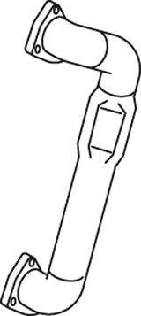 Труба выхлопного газа ZARA 10713