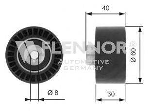 Паразитный / Ведущий ролик, зубчатый ремень FLENNOR FU12147