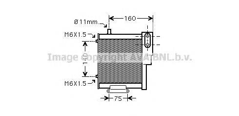 Масляный радиатор, автоматическая коробка передач AVA QUALITY COOLING AI3265