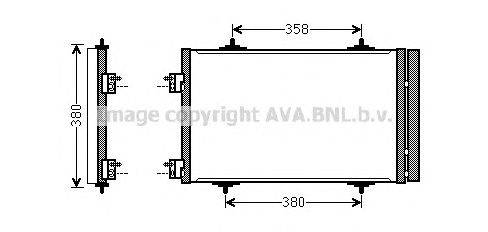 Конденсатор, кондиционер AVA QUALITY COOLING CNA5272