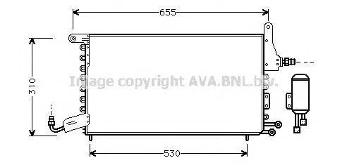 Конденсатор, кондиционер AVA QUALITY COOLING ST5032