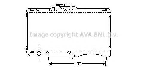 Радиатор, охлаждение двигателя AVA QUALITY COOLING TO2161
