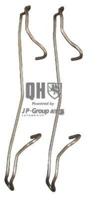 Комплектующие, колодки дискового тормоза JP GROUP BFK655