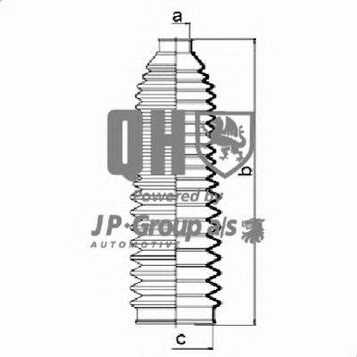 Комплект пылника, рулевое управление JP GROUP QG1423