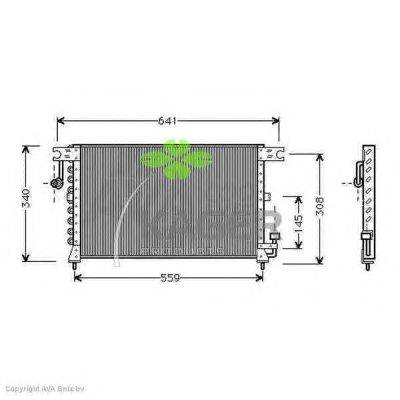 Конденсатор, кондиционер KAGER 94-5972