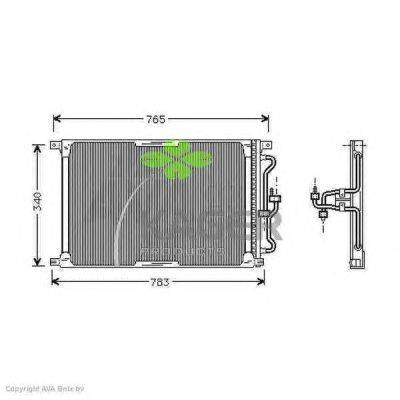Конденсатор, кондиционер KAGER 94-6040