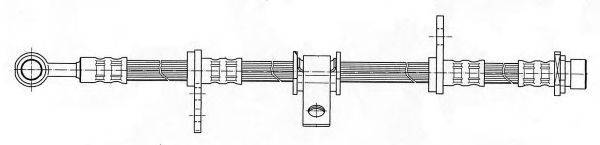 Тормозной шланг KAWE 511877