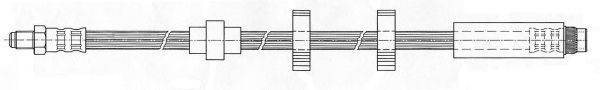 Тормозной шланг KAWE 511948