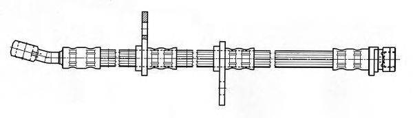 Тормозной шланг KAWE 512214