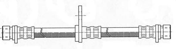 Тормозной шланг KAWE 511313