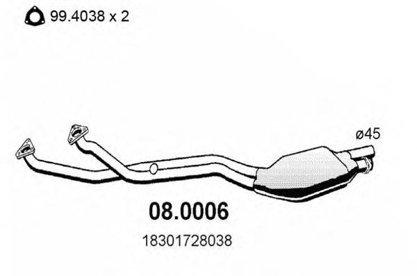 Катализатор ASSO 08.0006