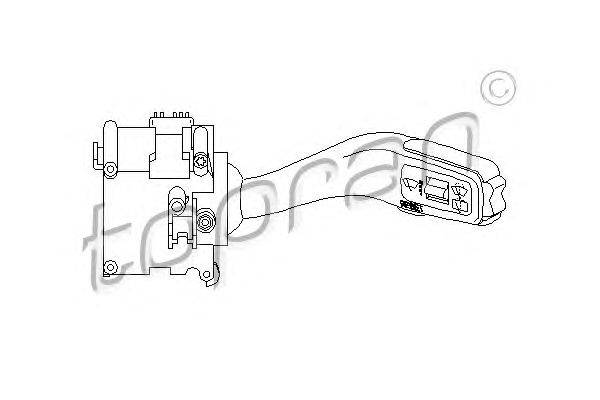 Переключатель стеклоочистителя TOPRAN 110106