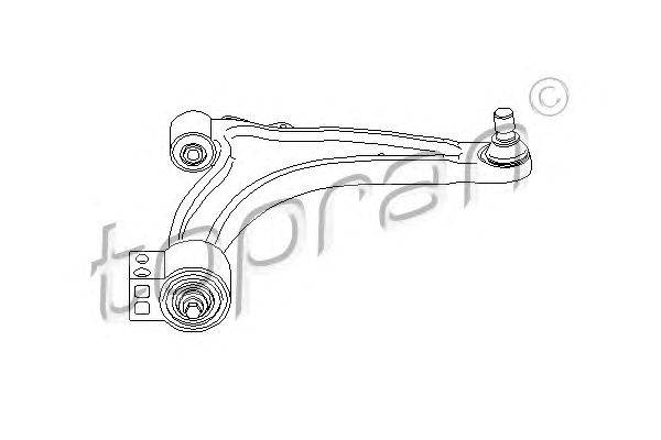 Рычаг независимой подвески колеса, подвеска колеса TOPRAN 207 968