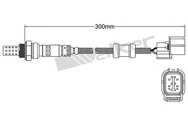 Лямбда-зонд WALKER PRODUCTS 250-24011