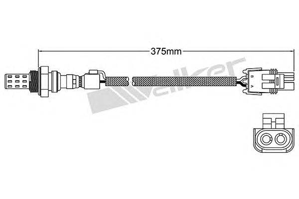 Лямбда-зонд WALKER PRODUCTS 25022063