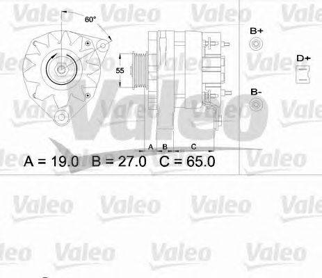 Генератор VALEO 433488