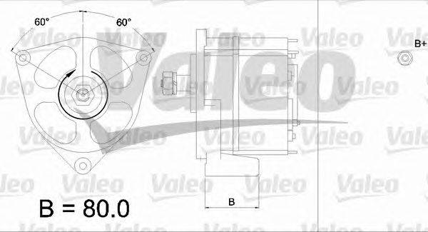 Генератор VALEO 436429