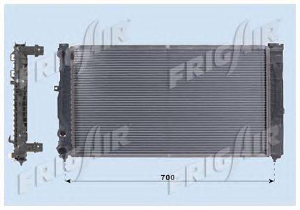 Радиатор, охлаждение двигателя FRIGAIR 01102003