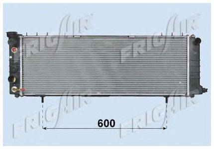 Радиатор, охлаждение двигателя FRIGAIR 0118.3017