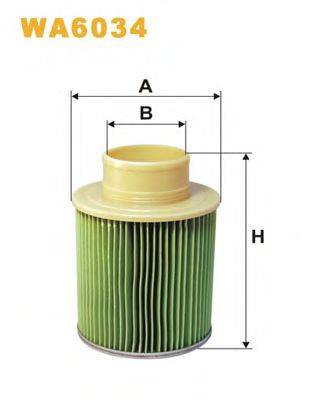 Воздушный фильтр WIX FILTERS WA6034