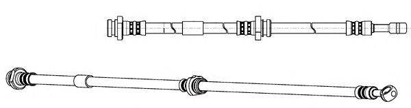 Тормозной шланг CEF 512642