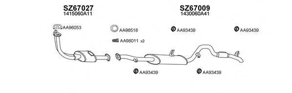 Система выпуска ОГ VENEPORTE 670029