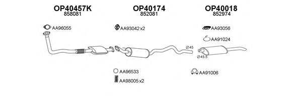 Система выпуска ОГ VENEPORTE 770075
