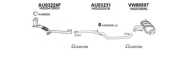 Система выпуска ОГ VENEPORTE 800299