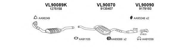 Система выпуска ОГ VENEPORTE 900041