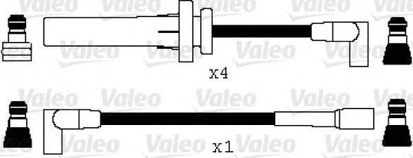 Комплект проводов зажигания VALEO 346054