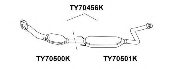 Катализатор VENEPORTE TY70456K