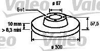Тормозной диск LUCAS ELECTRICAL 6048054