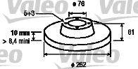 Тормозной диск LUCAS ELECTRICAL 6042814
