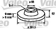 Тормозной диск HERTH+BUSS ELPARTS J3311050