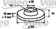 Тормозной диск LUCAS ELECTRICAL 6041864