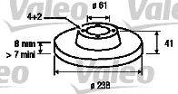Тормозной диск VALEO 186228